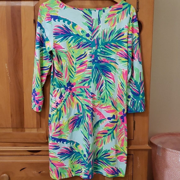 Lilly Pulitzer Marlowe Dress "Island Time Reduced" - Picture 2 of 3